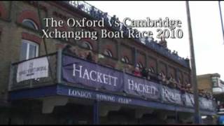 Oxford vs Cambridge Xchanging Boat Race 2010  Hackett London [upl. by Alrahc]