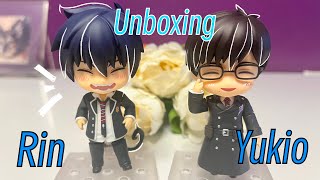 Rin amp Yukio nendoroid  Blue Exorcist [upl. by Berthoud]