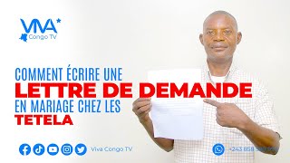 Comment Ecrire Une Lettre de Demande en Mariage Chez Les Tetela [upl. by Tirrag]