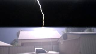 Lightning Storm Lights Up Mildura [upl. by Howund]