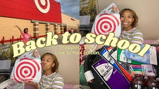 Back to School Shopping Vlog for Law School 📚✏️ [upl. by Rizzo482]