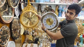 500টাকা দেয়াল ঘড়িআয়না ও শোপিসের কালেকশন  Wall hanging Watch Mirror amp Showpiece Collection amp price [upl. by Enitsenre755]