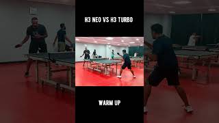 DHS Hurricane 3 Neo Vs Nittaku Hurricane 3 Turbo 🏓🏓 [upl. by Esetal]