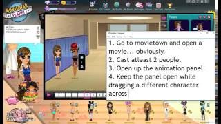 ♥ Moviestarplanet  Movie Animation Glitch ♥ [upl. by Luhem]