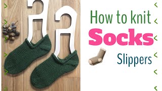 TUTORIAL  Simple Knitted Socks  TeoMakes [upl. by Noraa891]