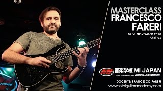 Francesco Fareri Musicians Institute  Seminar part 1 [upl. by Analak]