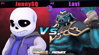 Tri City Tumble 9 JonnySQ Sans vs Lavi Ganondorf Losers R2  PMEX Remix [upl. by Sigmund]