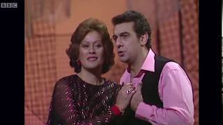 Kiri Te Kanawa amp Placido Domingo Somewhere Clip 1982 [upl. by Dace]