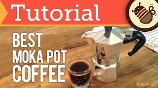 How to Make Moka Pot Coffee amp Espresso  The BEST Way Tutorial [upl. by Chet]