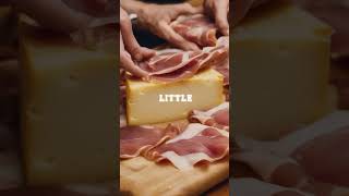 ONE MINUTE PIZZA RECIPE  Prosciutto and Arugula Pizza shorts [upl. by Reckford]