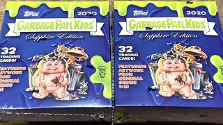 350 GARBAGE PAIL KIDS CARD PULLED 2020 GARBAGE PAIL KIDS SAPPHIRE BOX OPENING [upl. by Burd95]