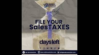 Sales Tax Filing Ensure your LLCs quarterly Sales Tax filing is completed by the upcoming Deadlines [upl. by Isyed182]