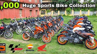 Biggest Sceond Hand KTM Bike CollectionHuge Second Hand SportsBikeHUGE SCEOND Hand Bike market [upl. by Berkie]