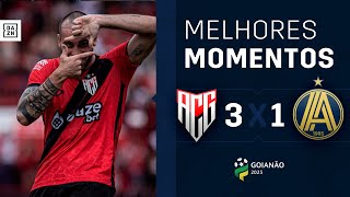 Liderança mantida – Melhores Momentos – Atlético Goianiense 3 x 1 Aparecidense [upl. by Neleag]