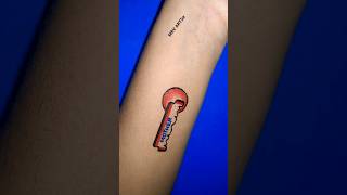 half blade use MOTHER temporary tattoo 👌👌❤️❤️👌👌 new shorts viral 2k24 amazing [upl. by Nagad]