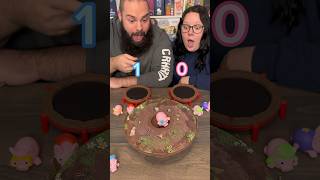 This Game Is Harder Than It Looks Come Play Pigs On Trampolines With Us boardgames couple [upl. by Mortimer448]