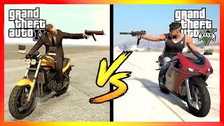 GTA 5 vs GTA 4  Ultimate FaceOff 🔥 [upl. by Alleunamme220]