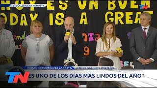 COMENZARON LAS CLASES EN CABA I quotCada día en la escuela cuentaquot Larreta [upl. by Akerdnahs53]