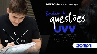 UVV 20181  MAT  Questão 09  Paciente procura serviço de urgência com quadro de febre diária [upl. by Llenral]