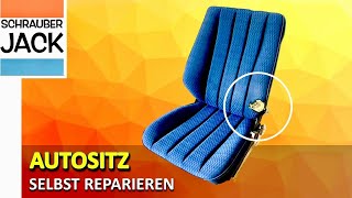 Autositz selbst reparieren [upl. by Gannon]