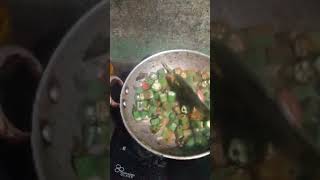 vendakka poriyal seivathu eppadi food cookingtamil tamilfoods [upl. by Nodgnal604]