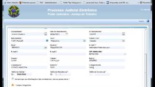Cadastro de advogado no PjeJT  tutorial [upl. by Rowney510]