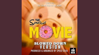 Spider Pig From The Simpsons Movie Slowed Down [upl. by Aneleairam]