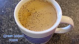 How to make Greek boiled coffee [upl. by Davy]