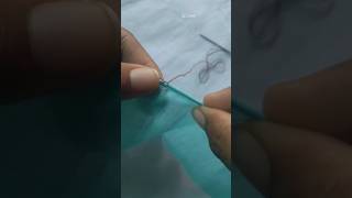 Hand Piko tips for beginners 👍🏻piko sewing stitching viral shorts begginers craft [upl. by Negeam]