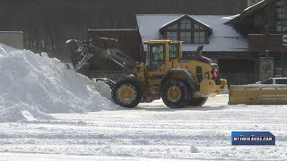 Snow Storm Safety for Shopping Areas Roads and Walkways in the Twin Tiers [upl. by Sisco]