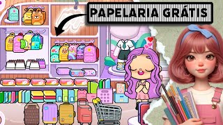 🤩COMO MONTAR A MAIOR PAPELARIA GRÁTIS NO AVATAR WORLD [upl. by Man]