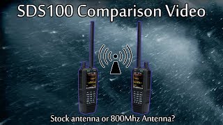 Uniden SDS100 Comparison Video [upl. by Merari]