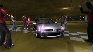 Need for Speed Underground 2  Renault Clio 04 Mod  PC Gameplay [upl. by Jamison]