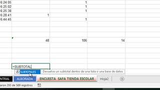 CONTAR CELDAS FILTRADAS EN EXCEL [upl. by Eibloc]