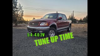 How to Replace Spark Plugs 19972003 Ford F150 46L 54L 68L 2v Engines [upl. by Llirrem]