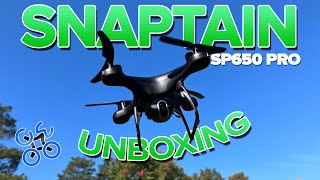 Snaptain SP650 Pro Unboxing and First Flight [upl. by Amahcen]