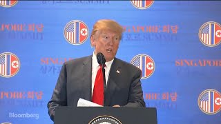 Trump Speaks About Kim Summit Next Steps Full Briefing [upl. by Nosimaj]