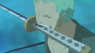 Zoro vs Hody Jones Under water battle Ep 537 Fishman Island arc [upl. by Nirihs]