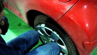 Toyota Aygo Wheel Trim Fitting [upl. by Jaehne]