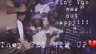 NEVER SEEN BEFORE footage King Von before he got set up and killed 🕊💔 [upl. by Narud]