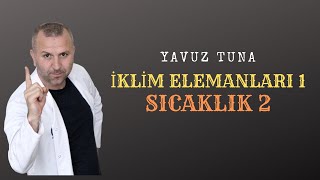 İKLİM ELEMANLARI 1 SICAKLIK 2 tytcoğrafya aytcoğrafya coğrafya iklim kpss [upl. by Ardnic]