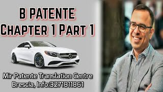 B Patente Driving Licence Chapter 1 Part 1 [upl. by Eeresid]