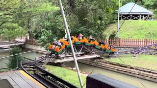 Purple Roller Coaster  Knoebels Grove [upl. by Ycrem]