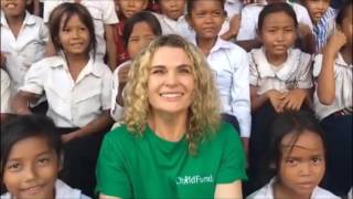 Danielle Cormack in Cambodia [upl. by Tamqrah]