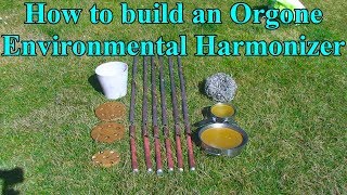 How to build an Orgone Environmental Harmonizer chembuster [upl. by Eatnod50]