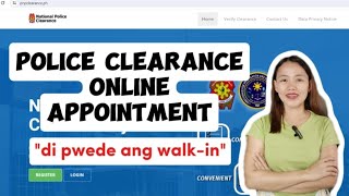 ✅POLICE CLEARANCE ONLINE APPOINTMENT 2024  BAWAL WALKIN [upl. by Schechter]