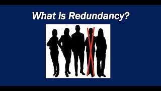 What is Redundancy [upl. by Vish]