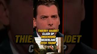 THIERRY BAUDET CLASH OP ONGEHOORD NEDERLAND OVER TRUMP thierrybaudet fvd trump [upl. by Ecinerev]