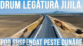 POD Brăila  Drum legatura Jijila  Pod Suspendat peste Dunare Ep 341  09032024 [upl. by Llireva]