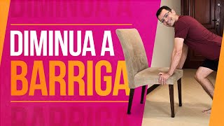 ⭐ TREINO para BARRIGA na Cadeira  Emagrecer em Casa  Aurélio Alfieri [upl. by Rox]